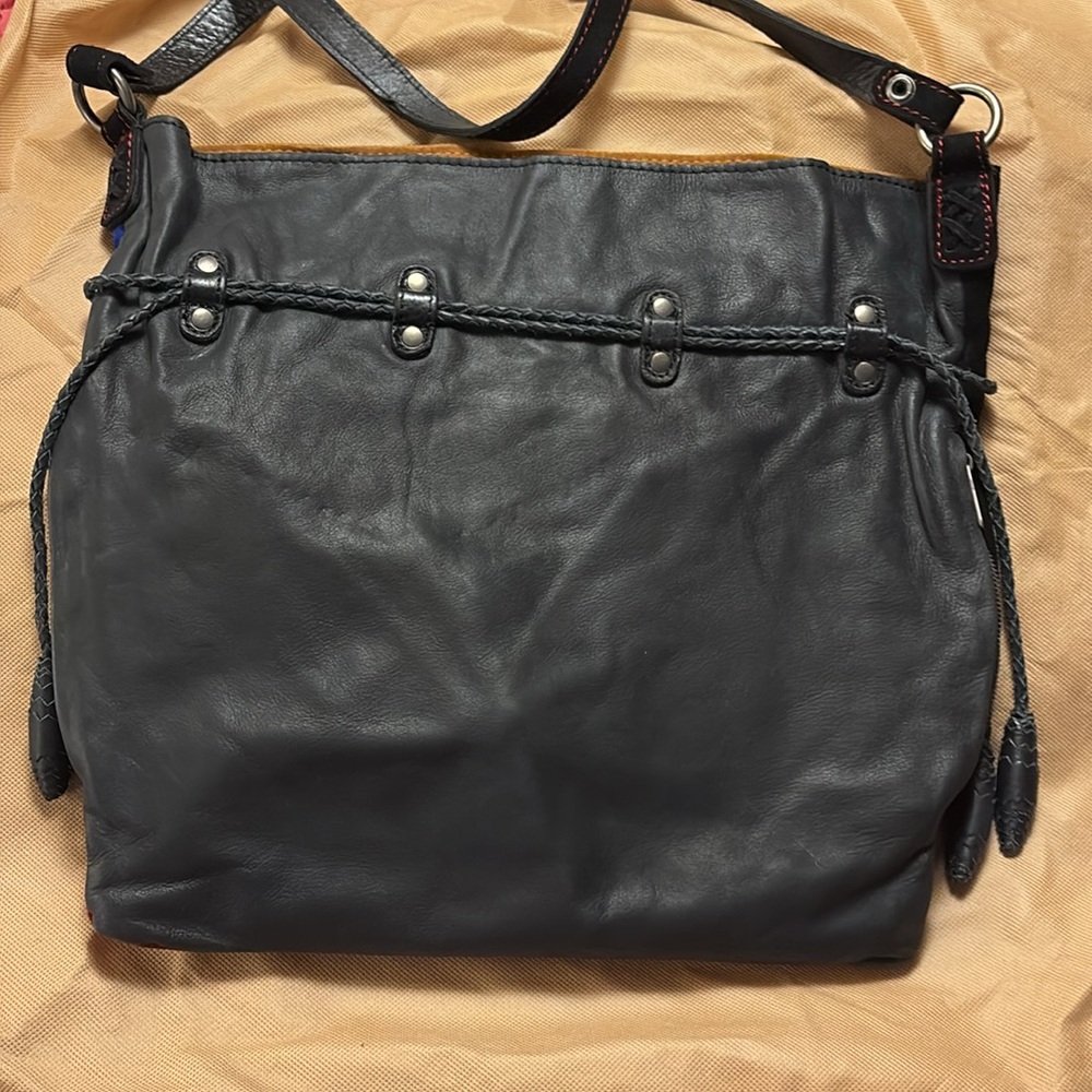 Gorgeous Patricia Nash Suede Colorblock Collection Caffarelli Brand New - Picture 6 of 12